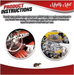 Rodent Repellent for Vehicle Engines and Interiors, Trucks, RVs & Boats – 1 Gal.
