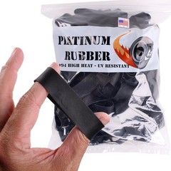 Black #94 Large Premium Outdoor Rubberbands .75 inch Extra Wide