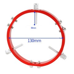 Lightweight Aluminum Fixing Ring for Astronomical Telescope Accessories