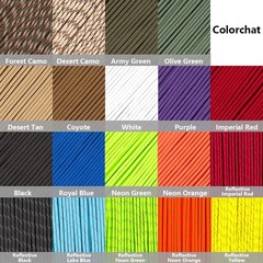 HERCULES Type III Paracord 550 Paracord Rope Parachute Cord 50FT to 1000FT