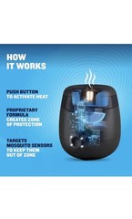 Thermacell E-ZoneGuard Patio Rechargeable Mosquito Repellent 2-Pack 20ft 24hr