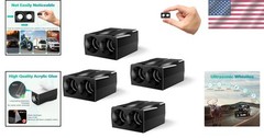 Double Horn Universal Deer Whistles – Durable ABS – Easy Install – 4 Pieces