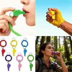 12pcs Light weight Plastic Whistle Sports Coaching Loud Signal Waterproofed