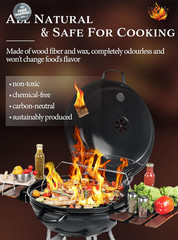 Nvkrvks Fire Starter, Easy-Burning Fire Starter Squares for Wood Stoves