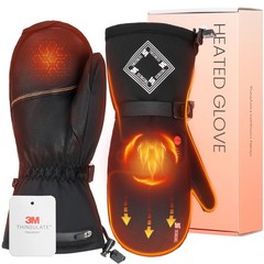 Surgoal Heated Gloves For Men 158F 8H Battery Life 7.4V Rechargeable Heated
