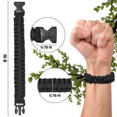 Paracord Bracelet For Men Fashion 7 Strand 4mm Tactical Parachute Cord Survival