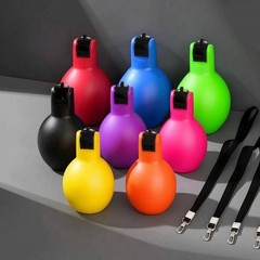8 Pieces Hand Whistle with Lanyard Loud Press Hand Whistle Manual for Coaches