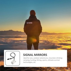 2Pcs Survival Sighting Reflective Scuba Diving Hand