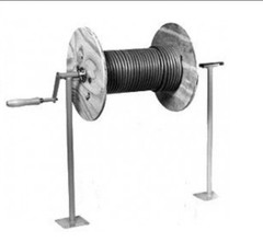 Olympic 418 Spool Winder with Stands, 18in High
