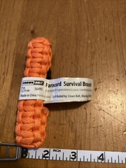 Crown Bolt Paracord Survival Bracelet 9 Inch – 7 Ft Of Paracord Each