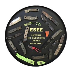 Esee Can-B-Kit-E Survival Knife Sheath W/Clip Plate Survival Kit