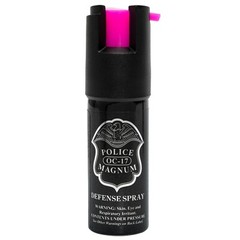 10 Police Magnum pepper spray .50oz hot pink safety actuator defense security