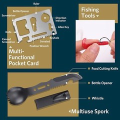 Gifts for Men Dad Husband Boyfriend Him, Survival Kits, Survival Gear Camping Es