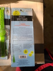 Not in my Backyard Mosquitoes Repellent Wristbands with 2 Inserts NEW/open Box