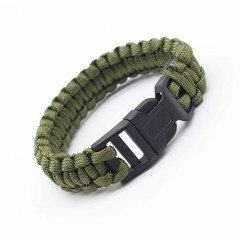 23Cm/9In Seven Core Paracord Survival Bracelet for Outdoor Emergency Escape Camp