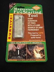 Manesium Fire Starting Tool Doan Machinery