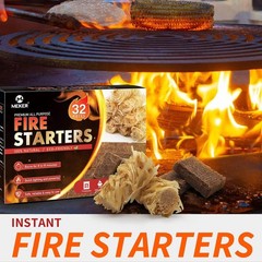 Odorless Charcoal Starters – All-Weather Fire Starting Solution for Outdoor Use