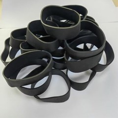 Tactical Rubber Bands Size #94 (3 1/2» x 3/4»), 25 Pcs Black Thick