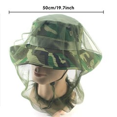 3 Pack Mosquito Head Net Face Mesh Bug Net Head Cover for Camping Hiking