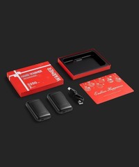 AI Hand Warmers Rechargeable, Reusable Portable 4-Pack in 2 Box, Black 4Pack