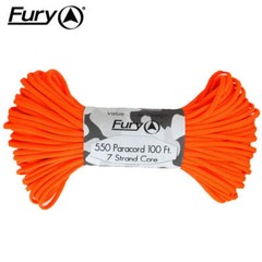Fury Paracord 30m – Neon Orange