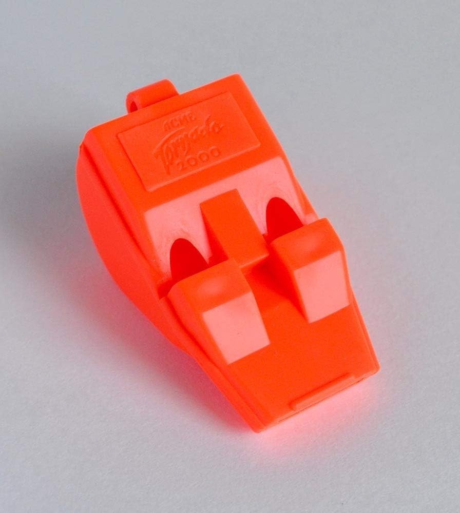 ACME Tornado Model T2000 Pealess Whistle Day Glow Orange