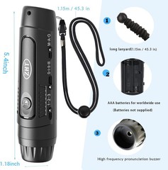 Electronic Whistle for Coaches Referees Teachers 3 Tones 3 Volume with Lanyard