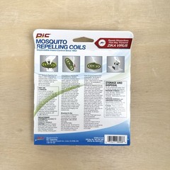 4 Pack – PIC Mosquito Repelling Coils – 10 Coils Each – Model C-10-12.