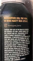 4 Pk Trek Mosquito Spray Lemongrass Farms Plant-based 100% Natural Kids & Adults