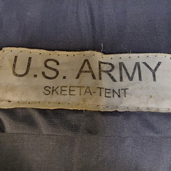 Used Serviceable Skeeta-Tent, Mesh Insect Net *mocinc.1982*