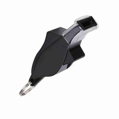 Black Basketball Football Soccer Referee Whistle Emergency Survival Lifesavi DSO