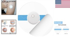 Sensor Covers for Libre 3, Waterproof-50 Pack Overpatch for Lbre 3 Plus,Trans…