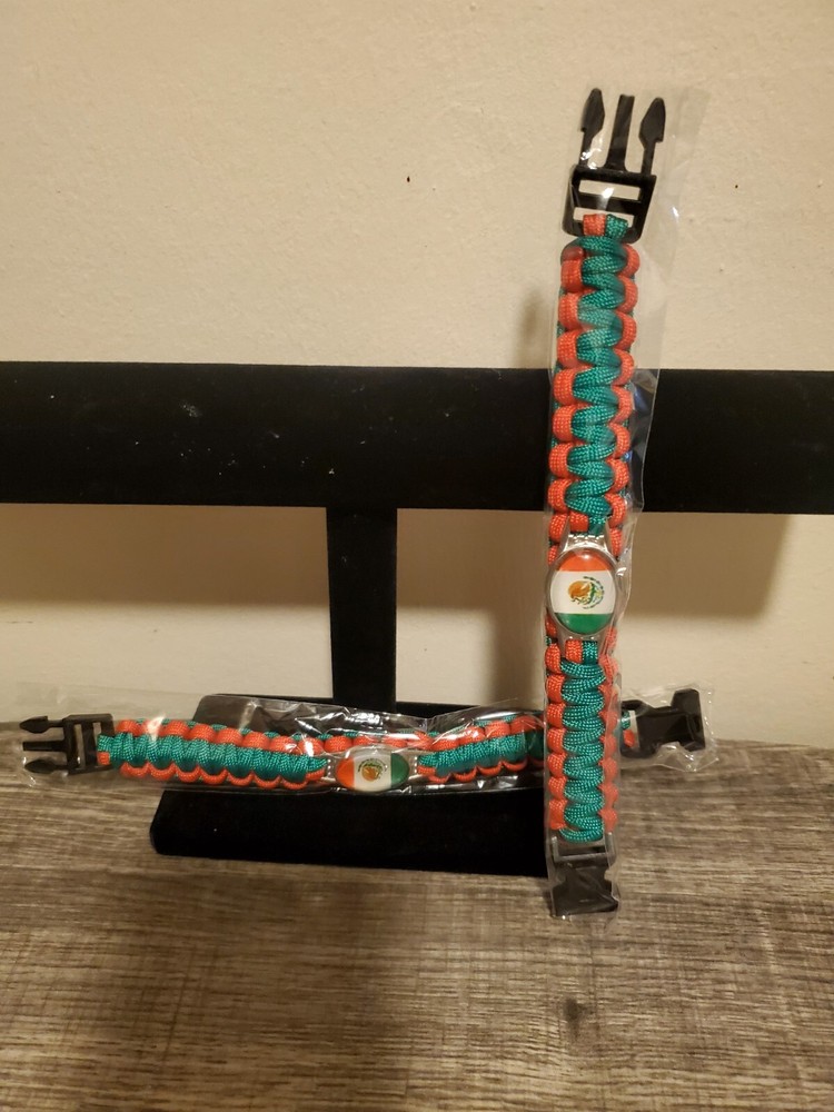 2/$14. Mexico Survival Paracord Bracelets