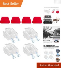 4PCS Deer Warning Whistles – Enhance Vehicle Safety, Prevent Animal Collisions