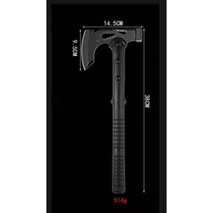 NEW Multifunction Hammer Axe for Survival Camping Made of 420 Steel