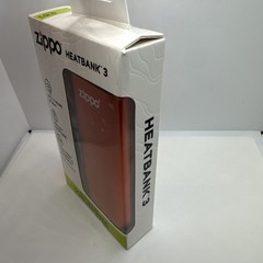 New Zippo Orange HeatBank 3 Rechargeable Hand Warmer & Power Bank