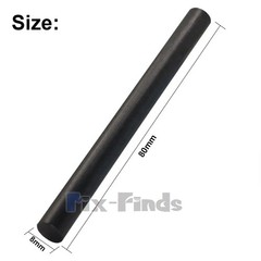 8 Packs Ferrocerium 5/16″ Flint Fire Starter Survival Magnesium Rods for Camping