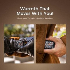 Ocoopa Magnetic Rechargeable Hand Warmers 2 Pack Card-Style Electric Ai Hand