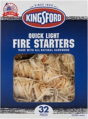 Kingsford Quick Light Fire Starter Rolls All Natural Hardwood with Paraffin Wate
