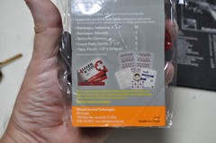 UST Learn & Live First Aid Kit With Supplies and Info Cards in a Watertight Case