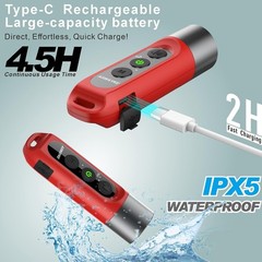 Electronic Whistle Highest Maximum Sound 125db Battery 1000mAh Blue for Coach…