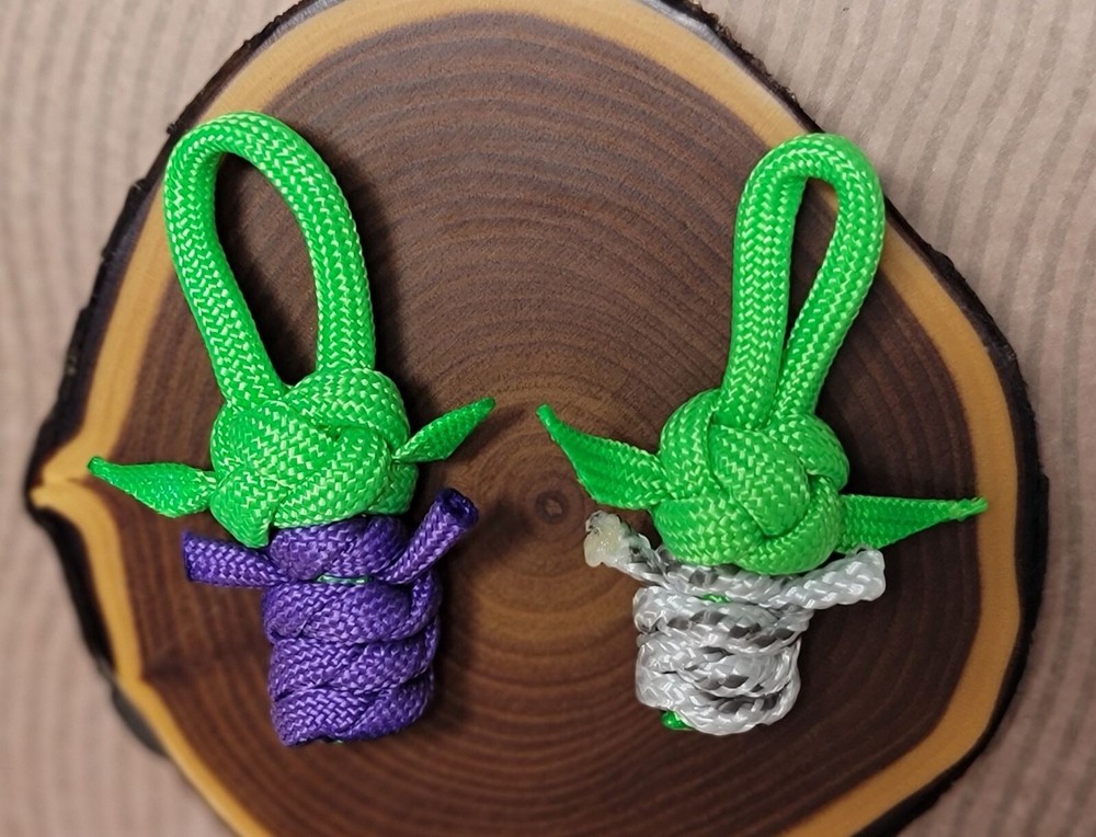 Star Wars Grogu Baby Yoda & Darth Vader Handmade Zipper Pulls
