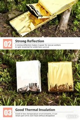 Outdoor Survival High-Reflective Lifejacket Camping Moisture-Proof Emergency 8
