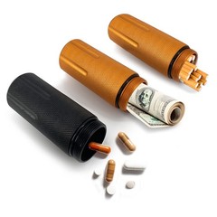 Waterproof Airtight Life Capsule – Survival Storage Container for Camping EDC