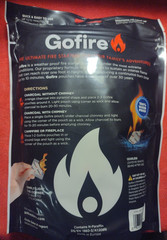 Gofire 50 FIRE STARTERS Camping Hiking Backpacking Campfire Fireplace Grill BOB