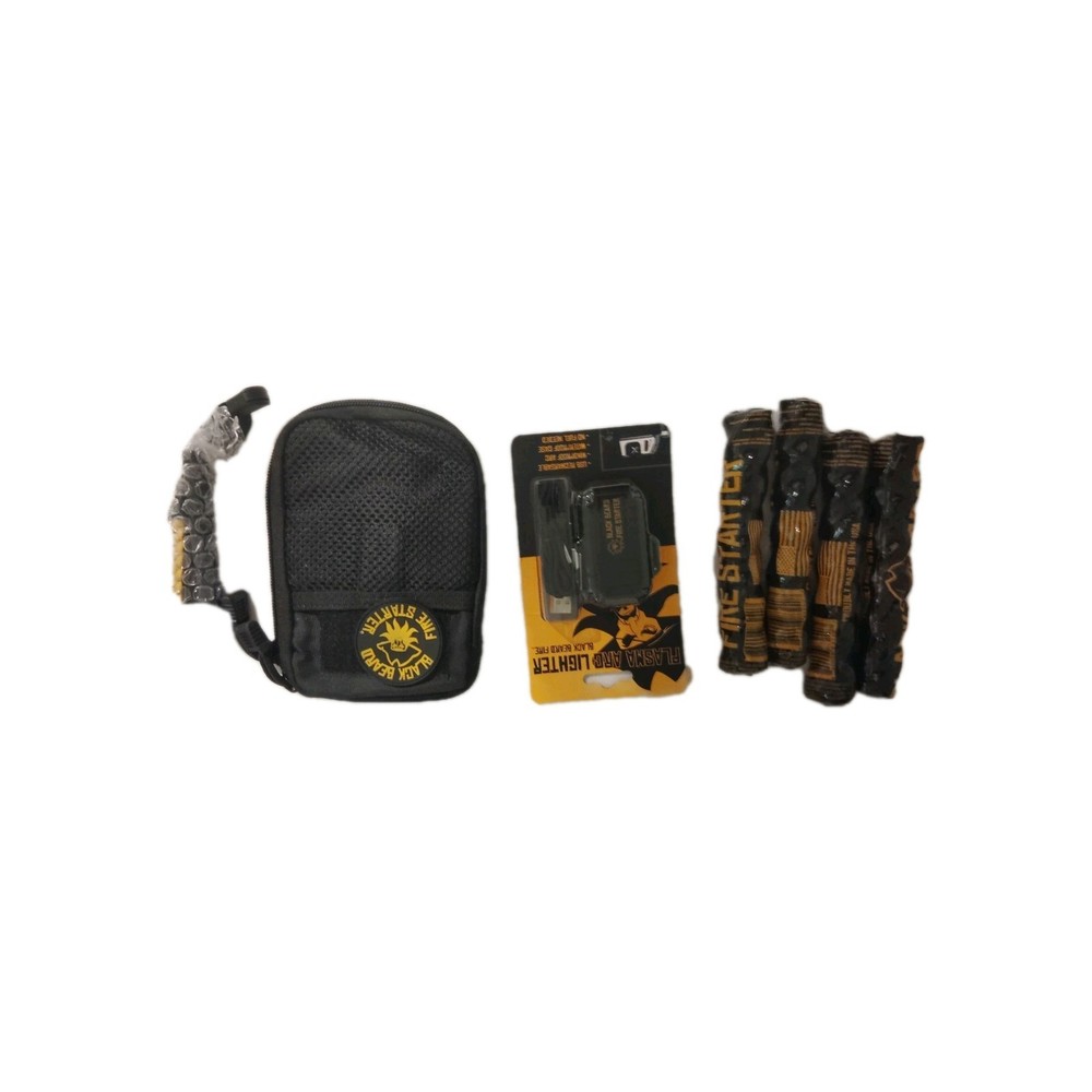 Black Beard Fire Starter The Pirates Plunder – Survival Tinder Outdoor Gear USA