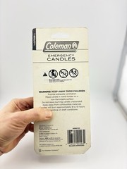 NEW Coleman Emergency Survival Candles, 2-Pack Camping, Etc 8-10 Hr Burn Time