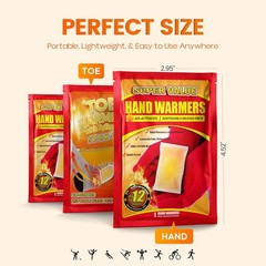 Hand Warmers Disposable,for Hand & Foot, Heater for Camping, Fishing, Winter
