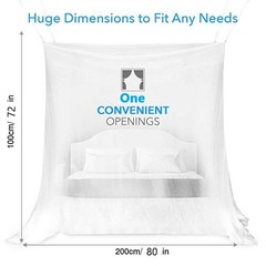 Mosquito netting double sized