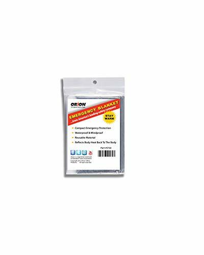 Orion Emergency Blanket – Heat Retention – Waterproof – Thermal Blankets – Gr…